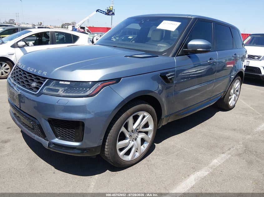Vin: salwr2ru4ka868476, lot: 46251674, land rover range rover sport hse mhev 20192