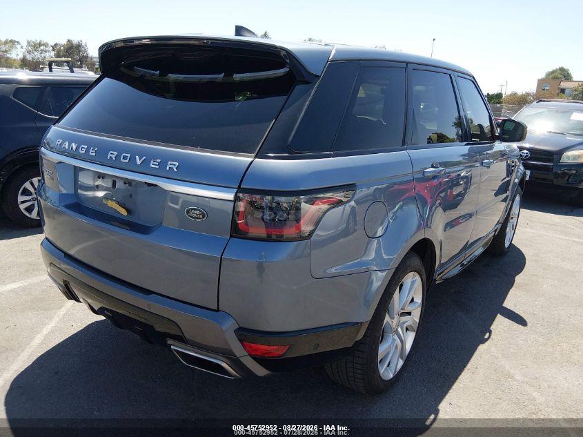Vin: salwr2ru4ka868476, lot: 46251674, land rover range rover sport hse mhev 20194