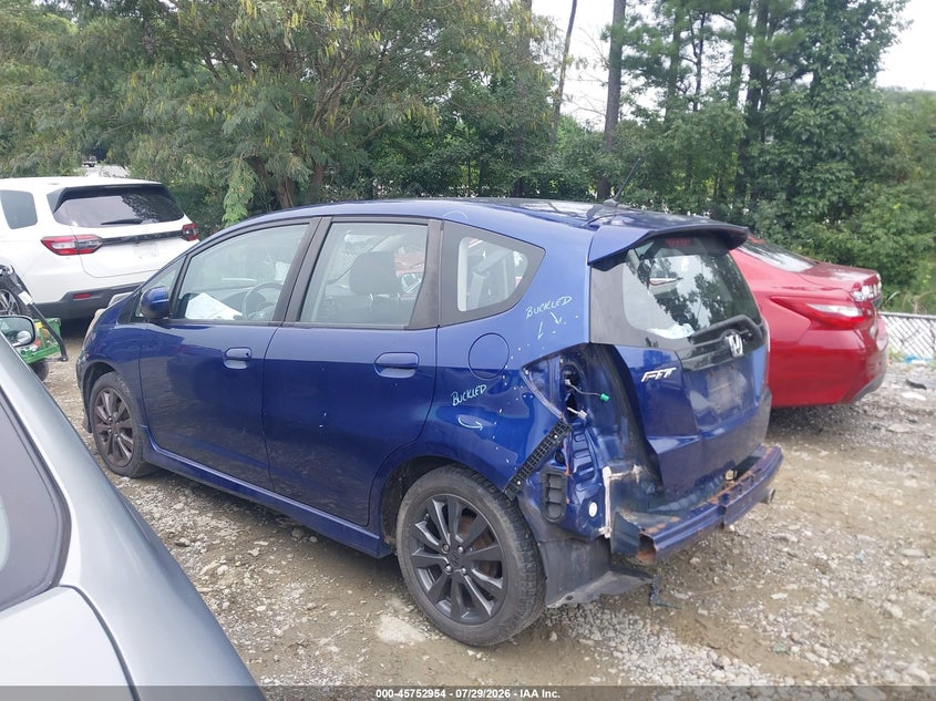 HONDA FIT 2012 VIN JHMGE8H59CC036401