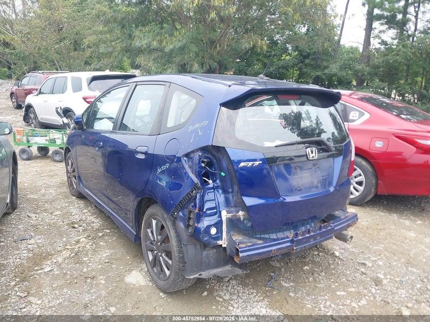Vin: jhmge8h59cc036401, lot: 46251676, honda fit sport 20123