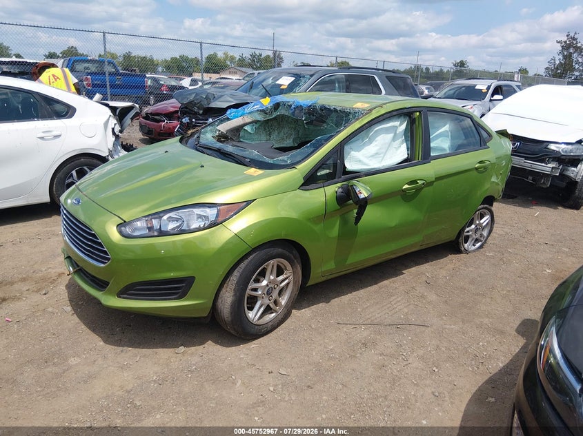 Vin: 3fadp4bj7km129319, lot: 46251689, ford fiesta se 20192