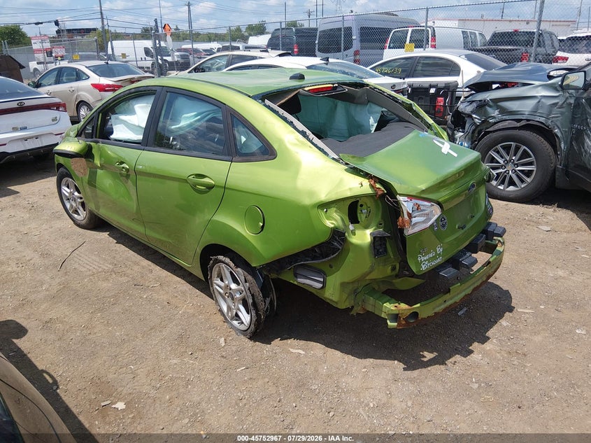 Vin: 3fadp4bj7km129319, lot: 46251689, ford fiesta se 20193