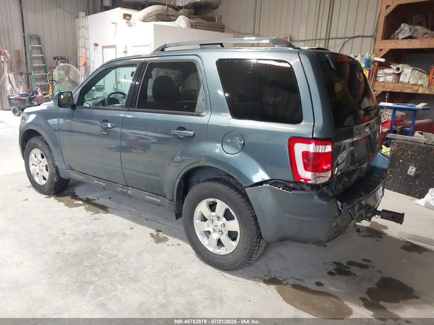 Vin: 1fmcu0eg4ckc41765, lot: 46251702, ford escape limited 20123
