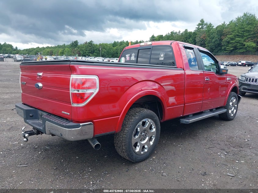 Vin: 1ftfx1cf2bfa48451, lot: 46251711, ford f-150 lariat 20114