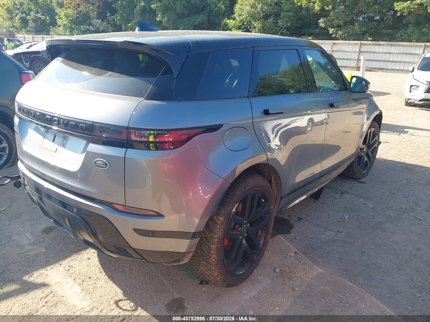 Vin: salzl2fx5ph228398, lot: 46251718, land rover range rover evoque r-dynamic se 20234