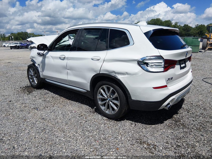 Vin: 5uxtr7c55klf29269, lot: 46251719, bmw x3 sdrive30i 20193