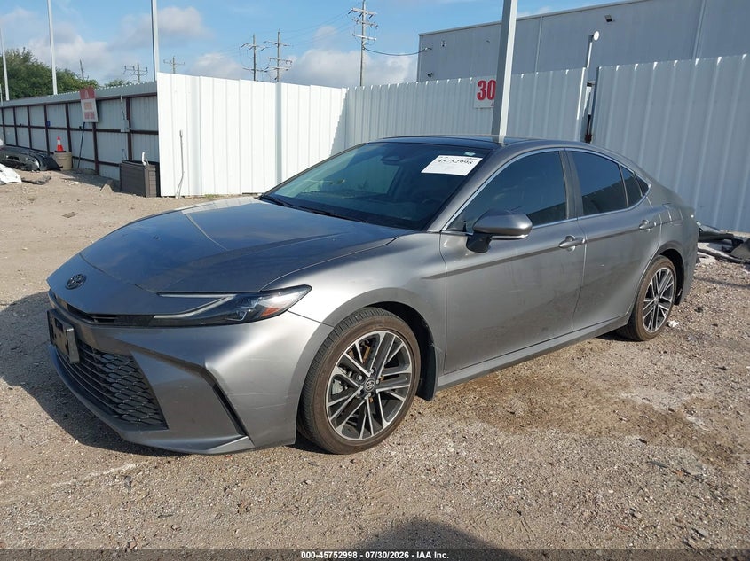 2025 Toyota Camry, Rear, IAAI, VIN 4T1DAACK2SU506311 — photo 2