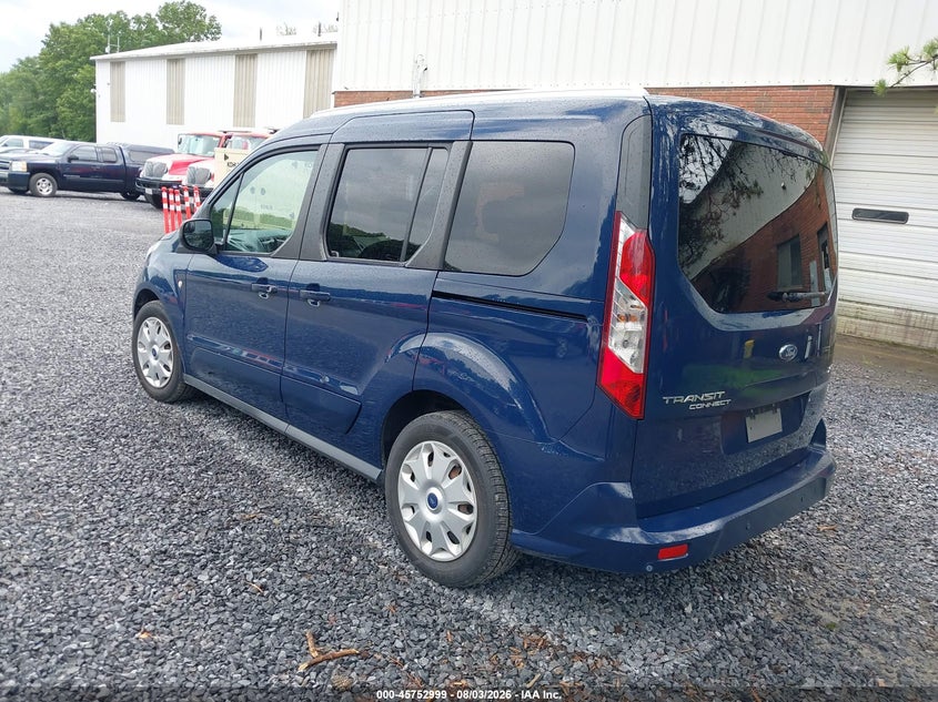Vin: nm0ae8f73j1343595, lot: 46251721, ford transit connect xlt 20183