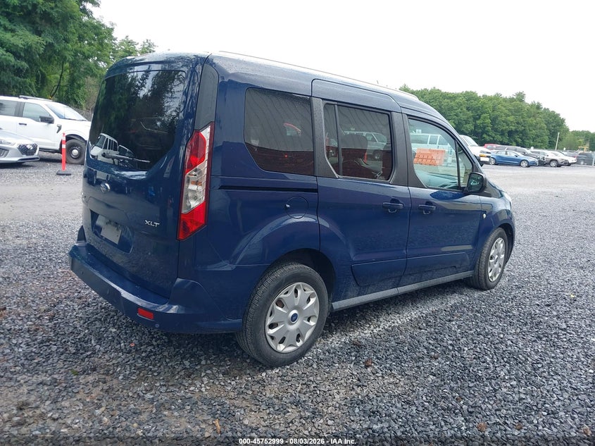 Vin: nm0ae8f73j1343595, lot: 46251721, ford transit connect xlt 20184