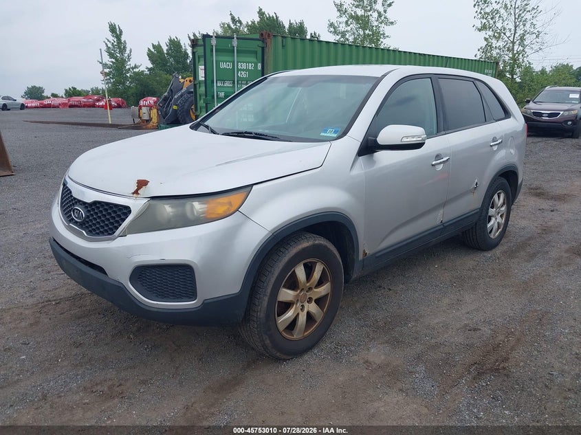 Vin: 5xykt3a18bg173710, lot: 46251732, kia sorento lx 20112