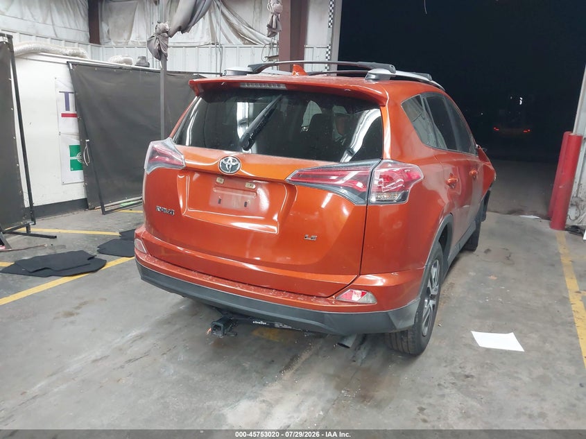 Vin: jtmzfrev1gj089869, lot: 46251742, toyota rav4 le 20164