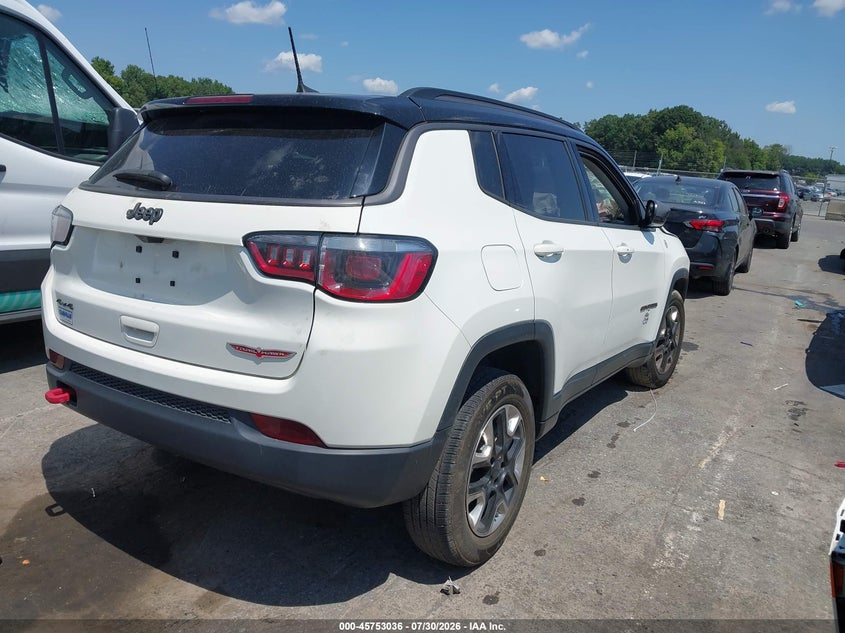 Vin: 3c4njddb4jt210711, lot: 46251758, jeep compass trailhawk 4x4 20184