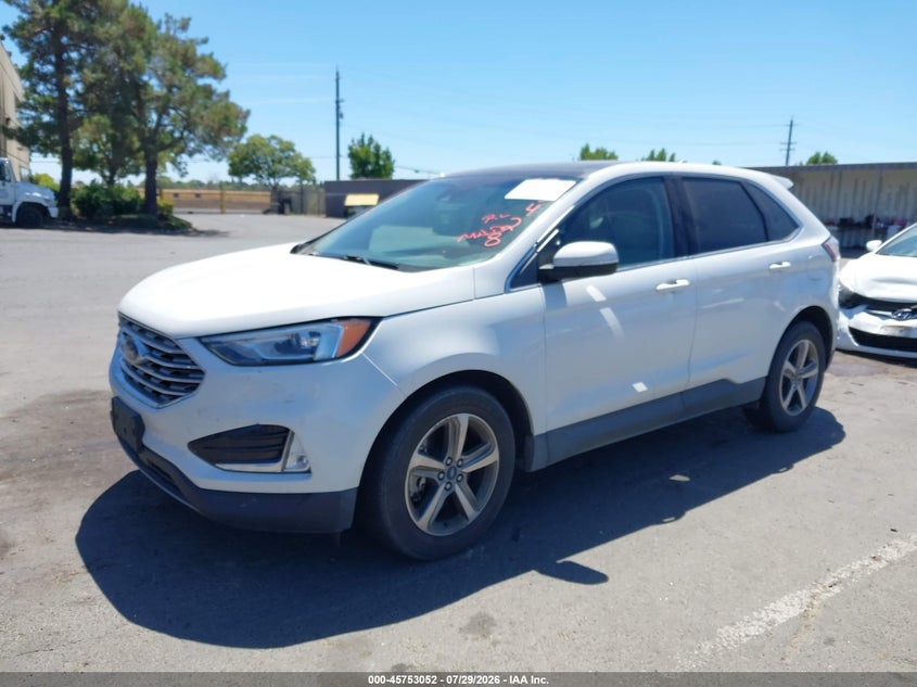 Vin: 2fmpk4j96lba28252, lot: 46251774, ford edge sel 20202