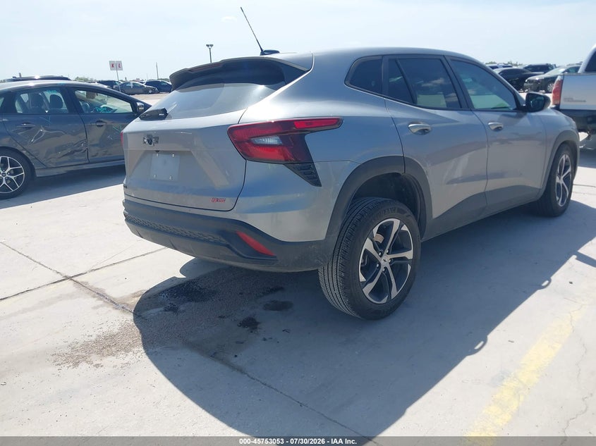 Vin: kl77lgep4sc048412, lot: 46251775, chevrolet trax fwd 1rs 20254