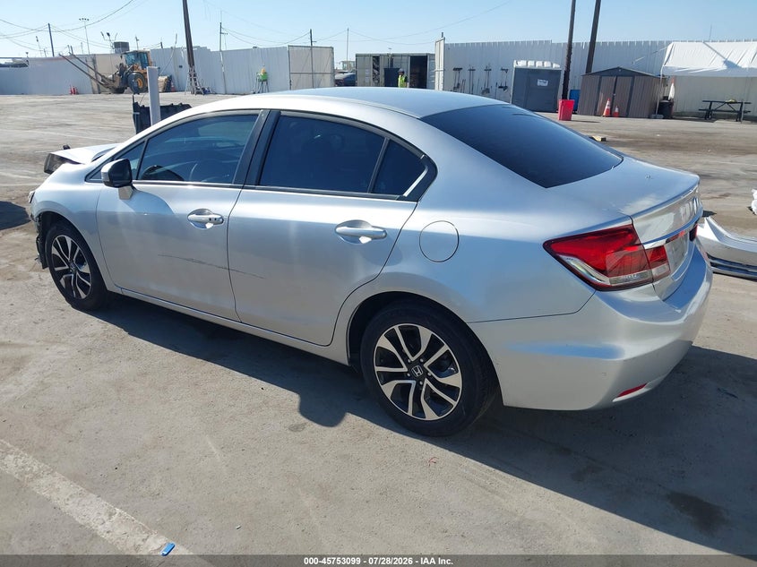 Vin: 19xfb2f81ee260869, lot: 46251821, honda civic ex 20143