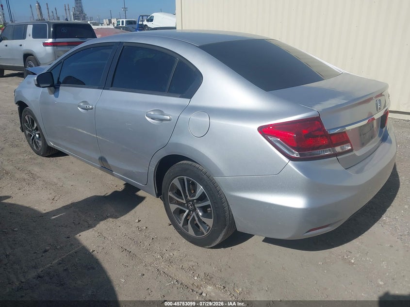 Vin: 19xfb2f81ee260869, lot: 46251821, honda civic ex 20143