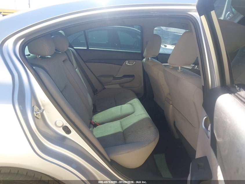 2014 HONDA CIVIC SEDAN 1.8L I-4 VVT, 143HP