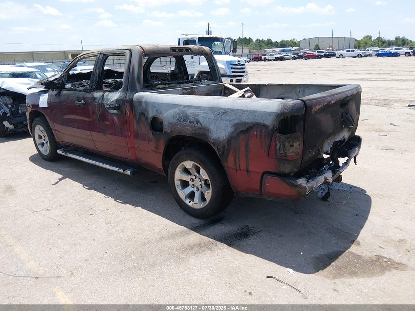 Vin: 1c6srecg6rn164459, lot: 46251849, ram 1500 tradesman  4x2 6'4 box 20243