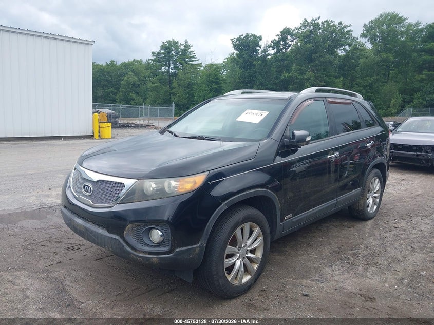Vin: 5xykuda22bg086817, lot: 46251850, kia sorento ex v6 20112