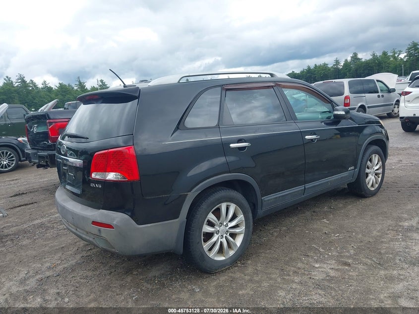 Vin: 5xykuda22bg086817, lot: 46251850, kia sorento ex v6 20114