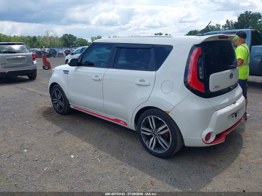 Vin: kndjp3a50e7083875, lot: 46251865, kia soul + 20143
