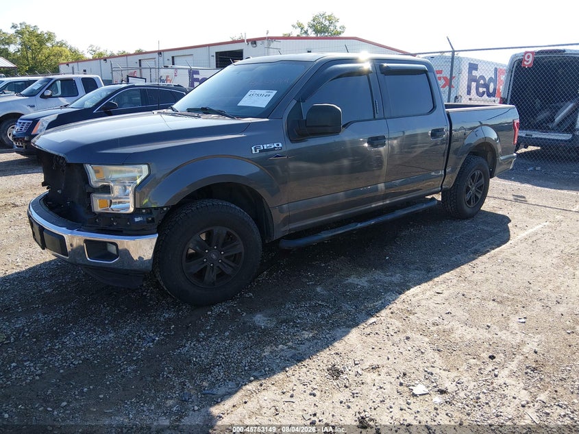 Vin: 1ftew1c82gkd80209, lot: 46251871, ford f-150 xlt 20162
