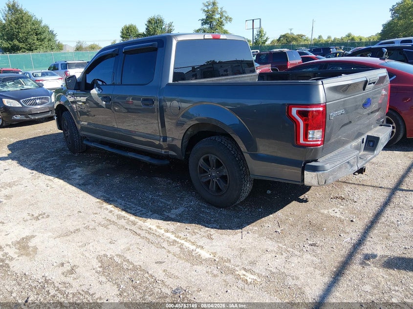 Vin: 1ftew1c82gkd80209, lot: 46251871, ford f-150 xlt 20163