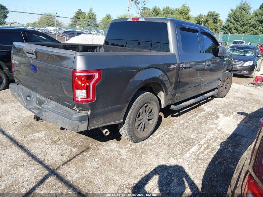 Vin: 1ftew1c82gkd80209, lot: 46251871, ford f-150 xlt 20164