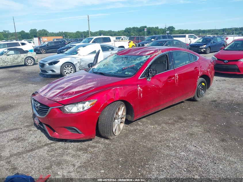 Vin: jm1gj1v63f1170192, lot: 46251876, mazda mazda6 i touring 20152