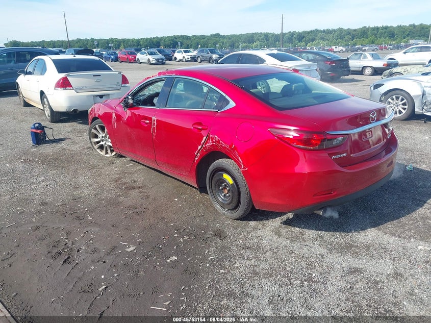 Vin: jm1gj1v63f1170192, lot: 46251876, mazda mazda6 i touring 20153