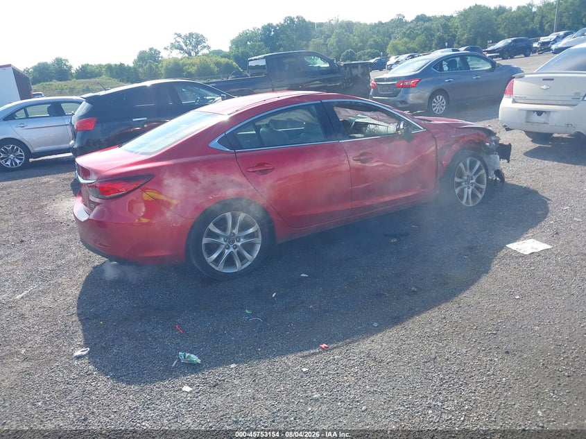 Vin: jm1gj1v63f1170192, lot: 46251876, mazda mazda6 i touring 20154
