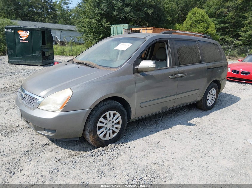 Vin: kndmg4c75b6401945, lot: 46251892, kia sedona lx 20112