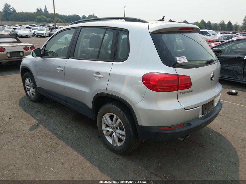 Vin: wvgav7ax5gw586448, lot: 46251905, volkswagen tiguan s 20163