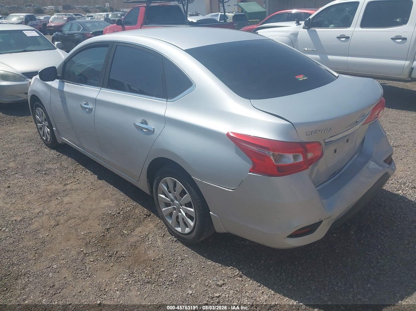 Vin: 3n1ab7ap0jy257429, lot: 46251913, nissan sentra s 20183