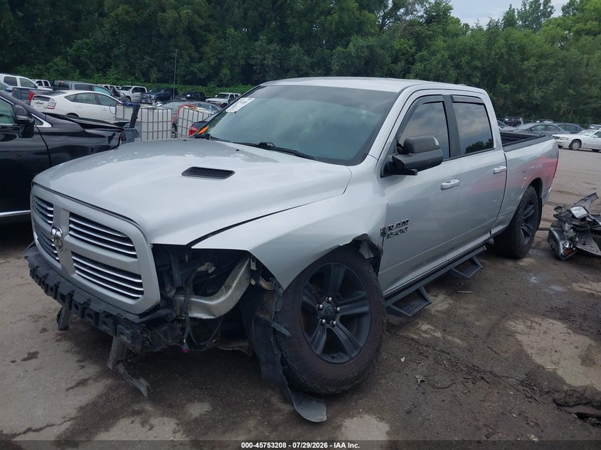 Vin: 1c6rr7ut2hs858085, lot: 46251930, ram 1500 sport 20172