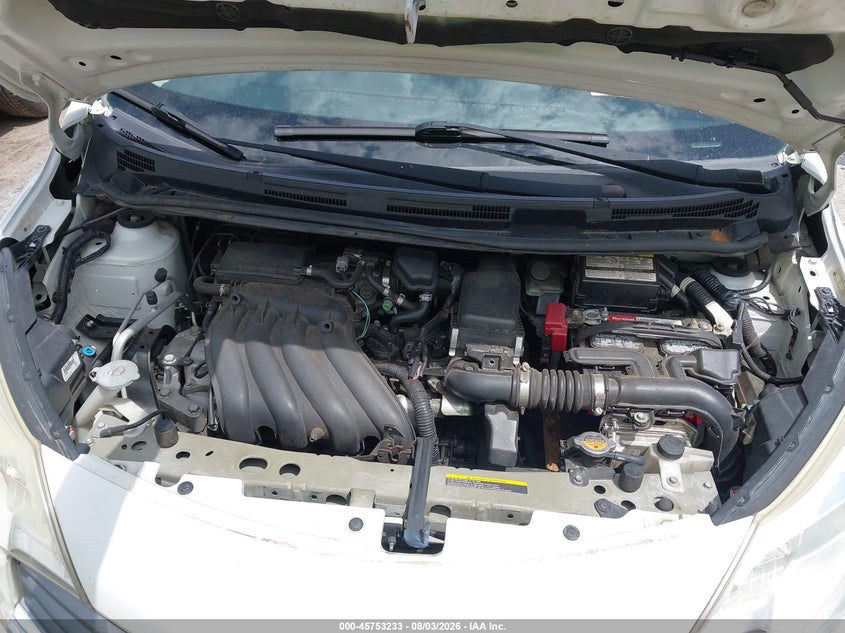 2014 NISSAN VERSA HATCHBACK 1.6L I4 FI DOHC 16V NF4