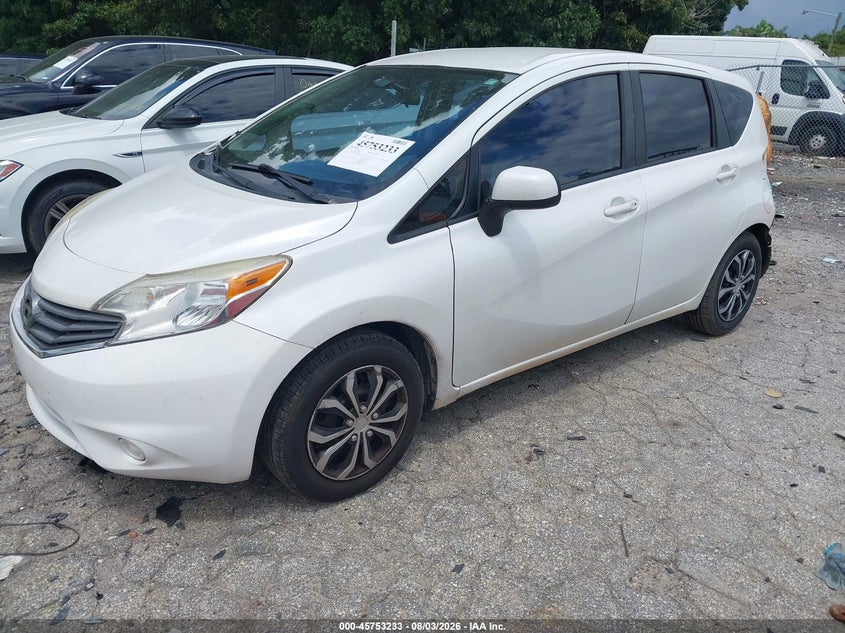 Vin: 3n1ce2cp9el364773, lot: 46251955, nissan versa note s/s plus/sv/sl 20142
