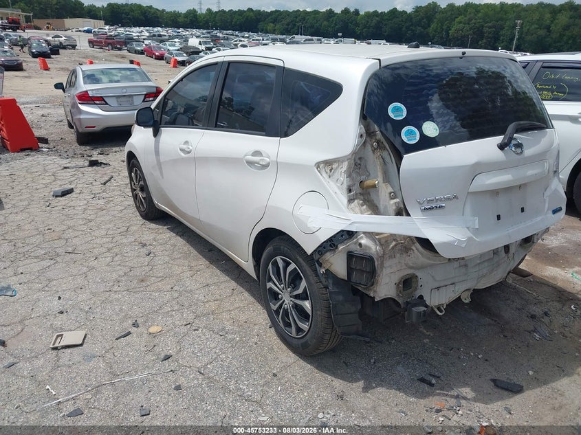 Vin: 3n1ce2cp9el364773, lot: 46251955, nissan versa note s/s plus/sv/sl 20143