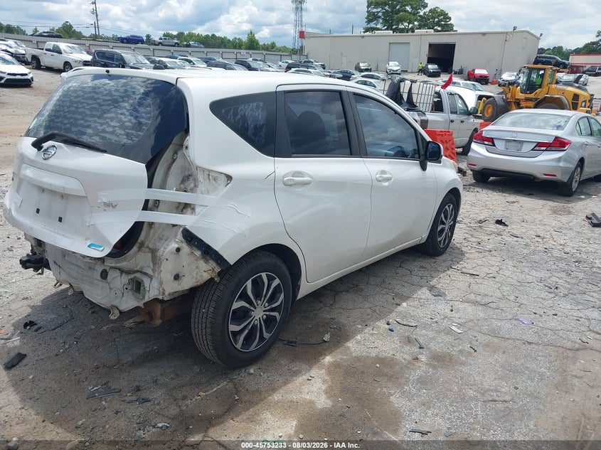 Vin: 3n1ce2cp9el364773, lot: 46251955, nissan versa note s/s plus/sv/sl 20144