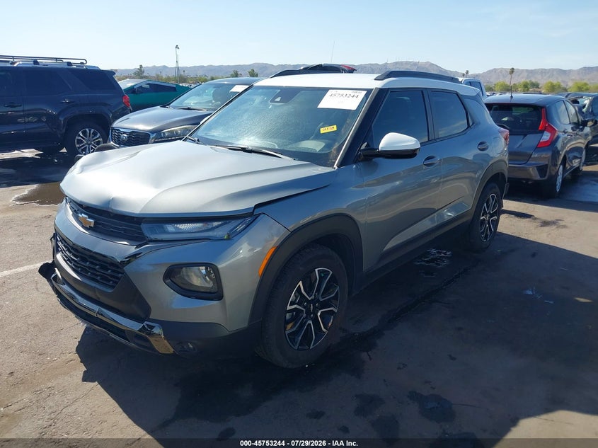 Vin: kl79mvsl0pb158303, lot: 46251966, chevrolet trailblazer fwd activ 20232