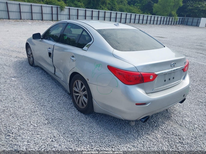 2016 INFINITI Q50 auction photo 3