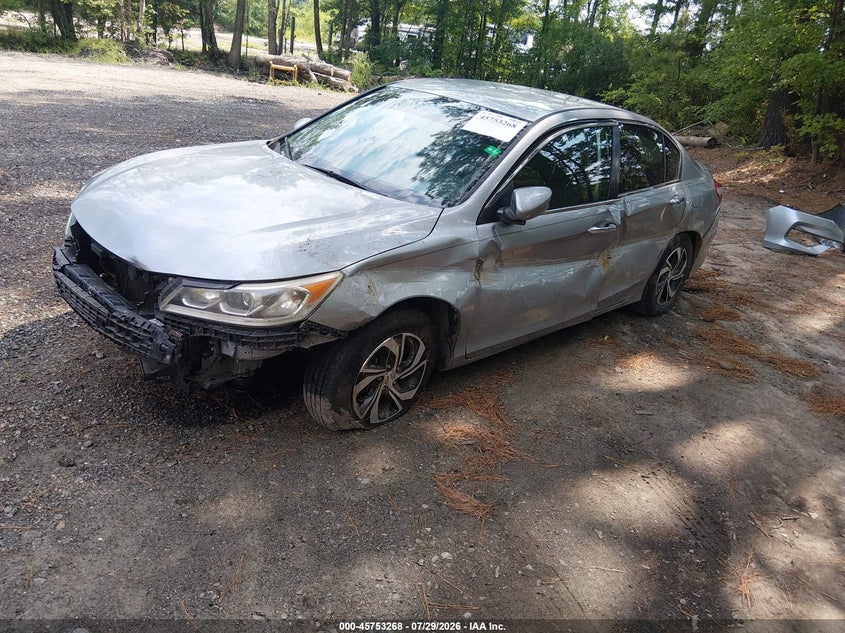 Vin: 1hgcr2f34ha185192, lot: 46251990, honda accord lx 20172