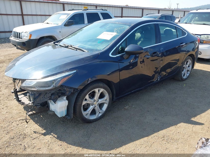 Vin: 1g1bg5sm8g7291813, lot: 46252012, chevrolet cruze premier auto 20162