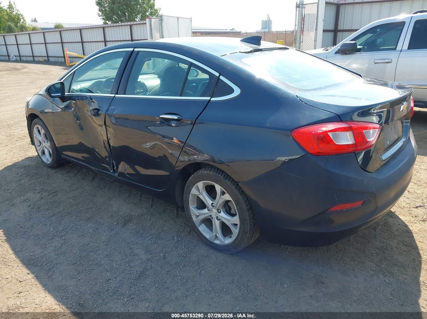 Vin: 1g1bg5sm8g7291813, lot: 46252012, chevrolet cruze premier auto 20163