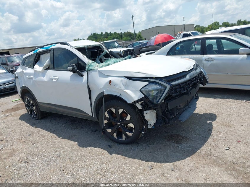 Vin: 5xyk6caf5pg046259, lot: 46252015, kia sportage x-line 2023 img_1