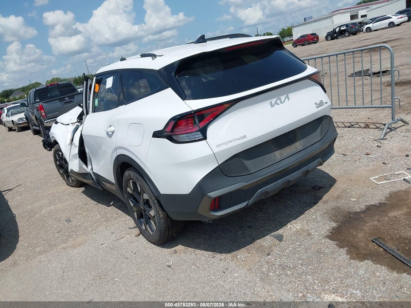 Vin: 5xyk6caf5pg046259, lot: 46252015, kia sportage x-line 20233