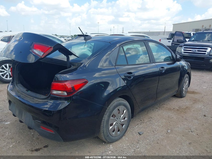 Vin: 3kpa24ab6je046933, lot: 46252018, kia rio lx 20184