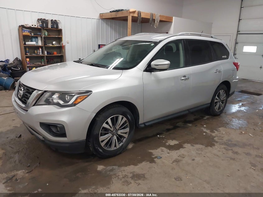 Vin: 5n1dr2mm4jc661235, lot: 46252052, nissan pathfinder sv 20182