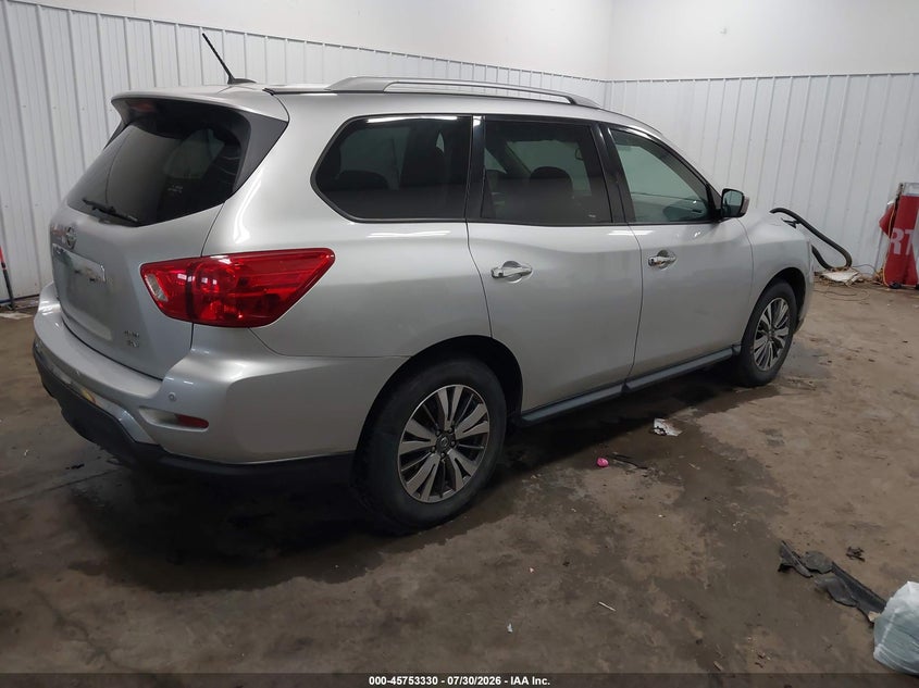 Vin: 5n1dr2mm4jc661235, lot: 46252052, nissan pathfinder sv 20184