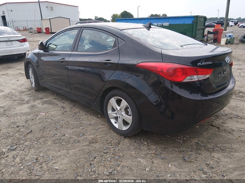 Vin: kmhdh4ae7bu154613, lot: 46252089, hyundai elantra gls (ulsan plant) 20113